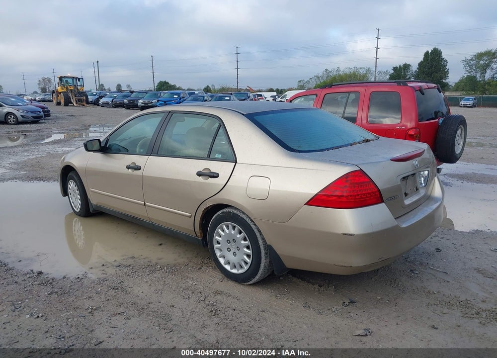 2007 HONDA ACCORD 2.4 VP VIN: 1HGCM56177A032240