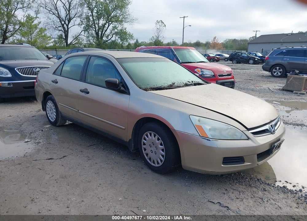 2007 HONDA ACCORD 2.4 VP VIN: 1HGCM56177A032240