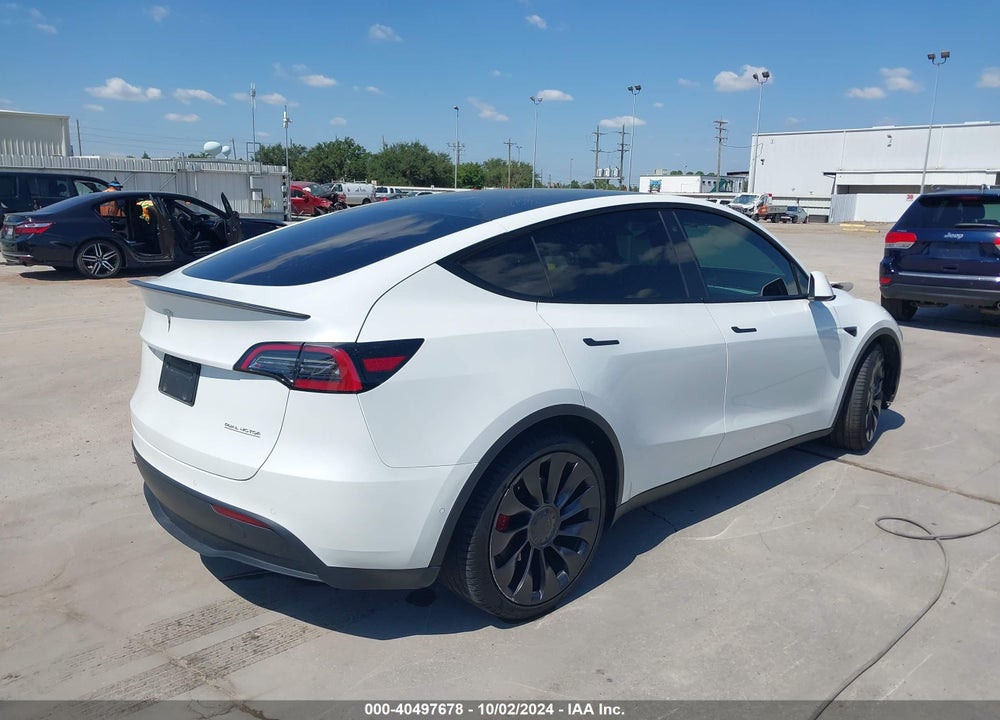 2022 TESLA MODEL Y PERFORMANCE DUAL MOTOR ALL-WHEEL DRIVE VIN: 7SAYGDEFXNF518101