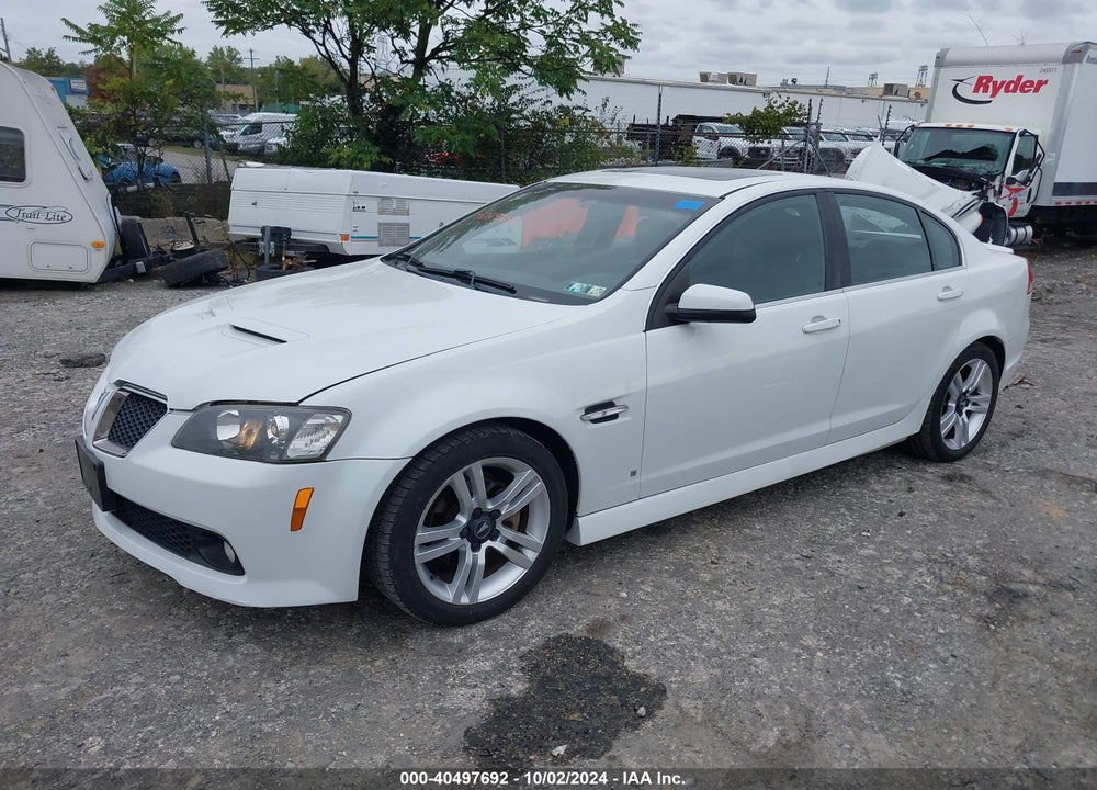 2008 PONTIAC G8 VIN: 6G2ER577X8L151232