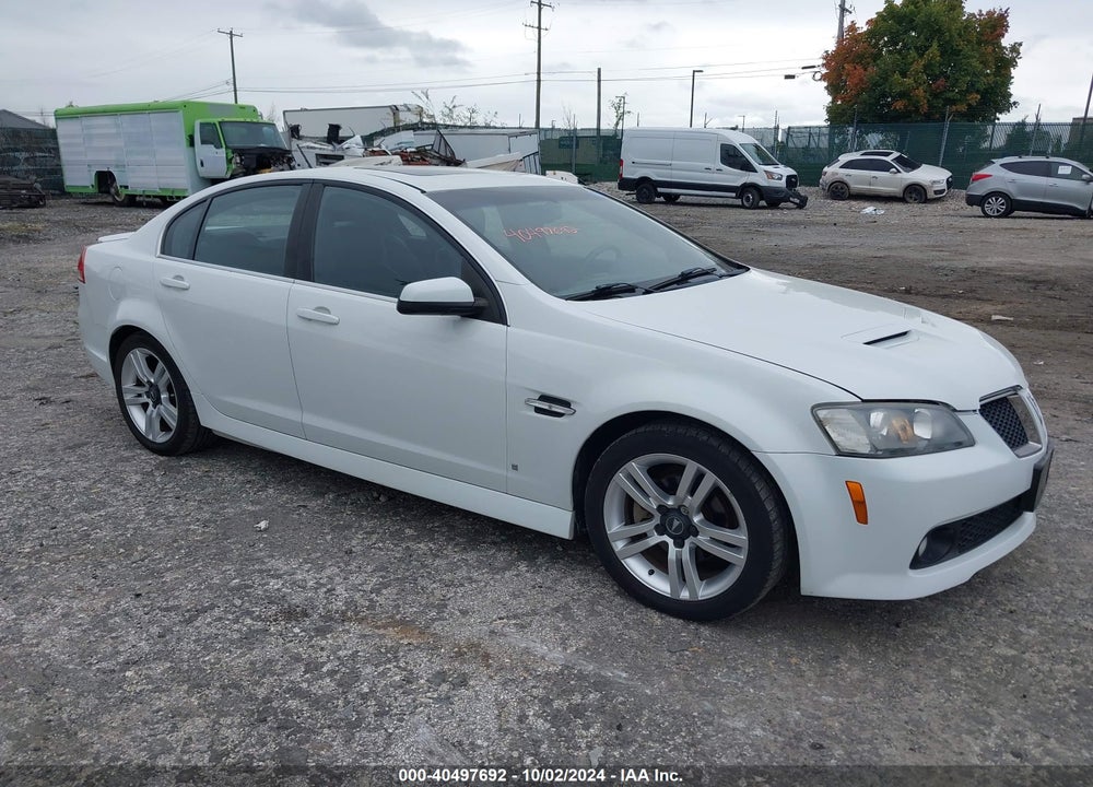 2008 PONTIAC G8 VIN: 6G2ER577X8L151232