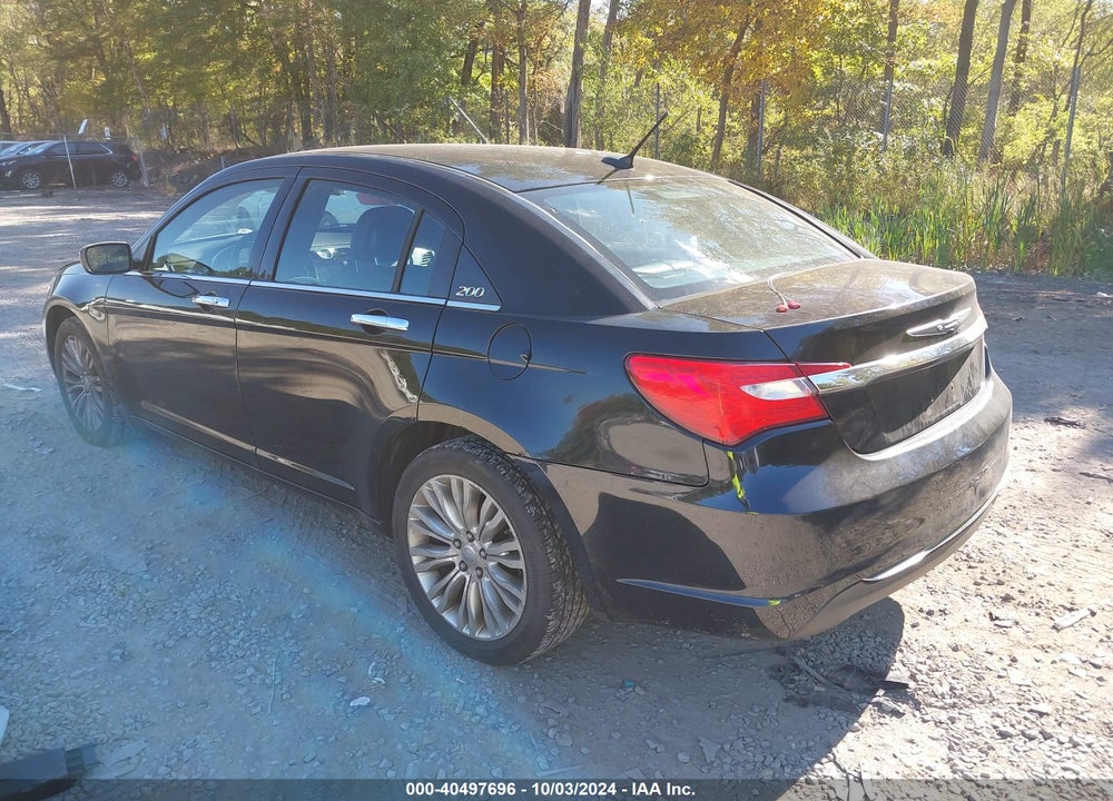 2012 CHRYSLER 200 LIMITED VIN: 1C3CCBCB8CN293249