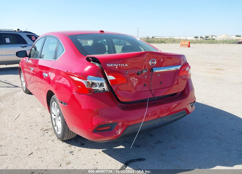 2018 NISSAN SENTRA SV VIN: 3N1AB7AP7JL630849