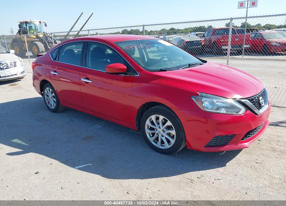 2018 NISSAN SENTRA SV VIN: 3N1AB7AP7JL630849