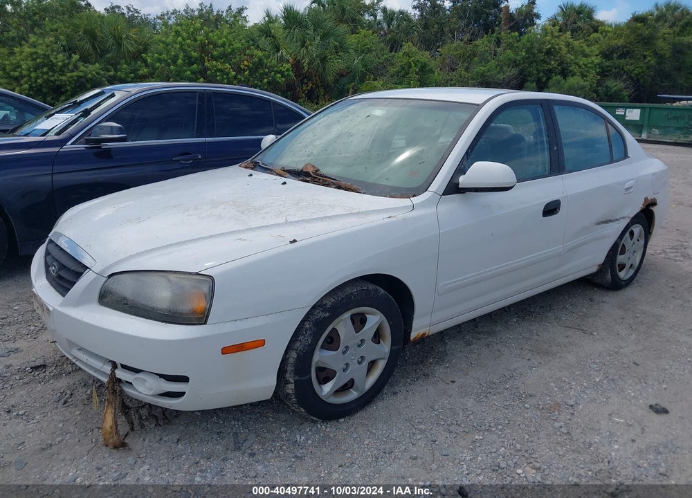2005 HYUNDAI ELANTRA GLS/GT VIN: KMHDN46D25U952918