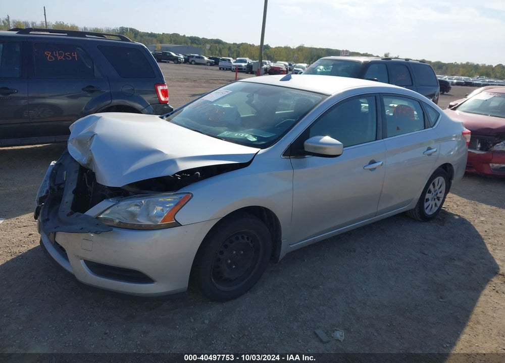 2013 NISSAN SENTRA VIN: 3N1AB7AP7DL615319