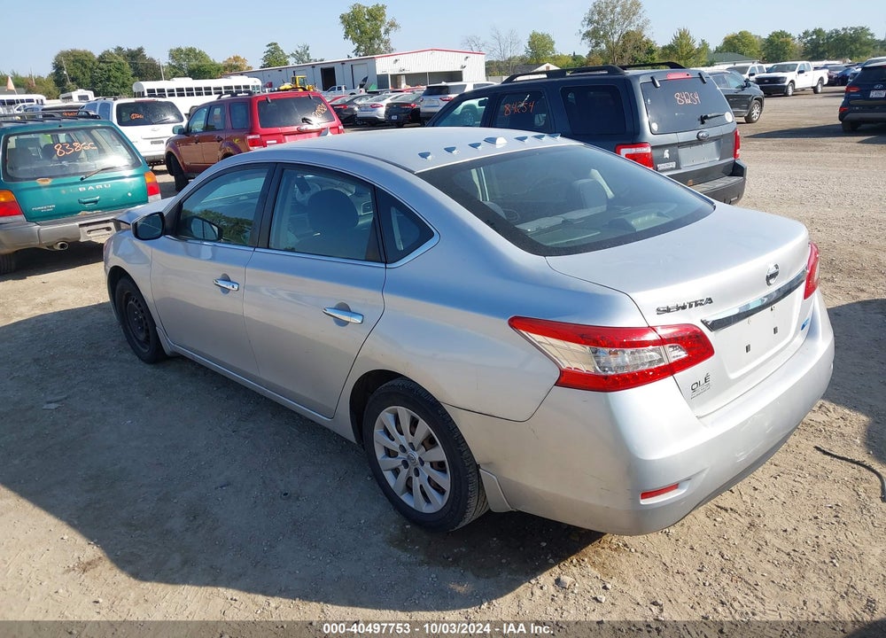 2013 NISSAN SENTRA VIN: 3N1AB7AP7DL615319