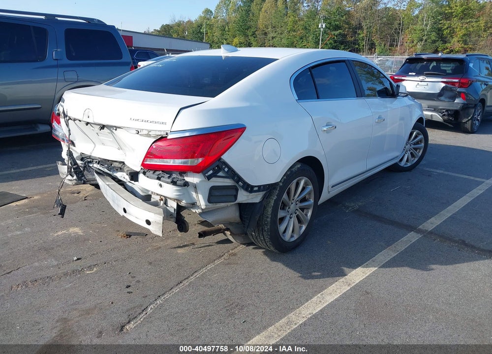 2015 BUICK LACROSSE LEATHER VIN: 1G4GB5G37FF140537