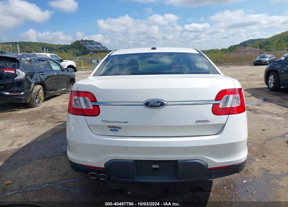 2010 FORD TAURUS SEL VIN: 1FAHP2EW1AG148938