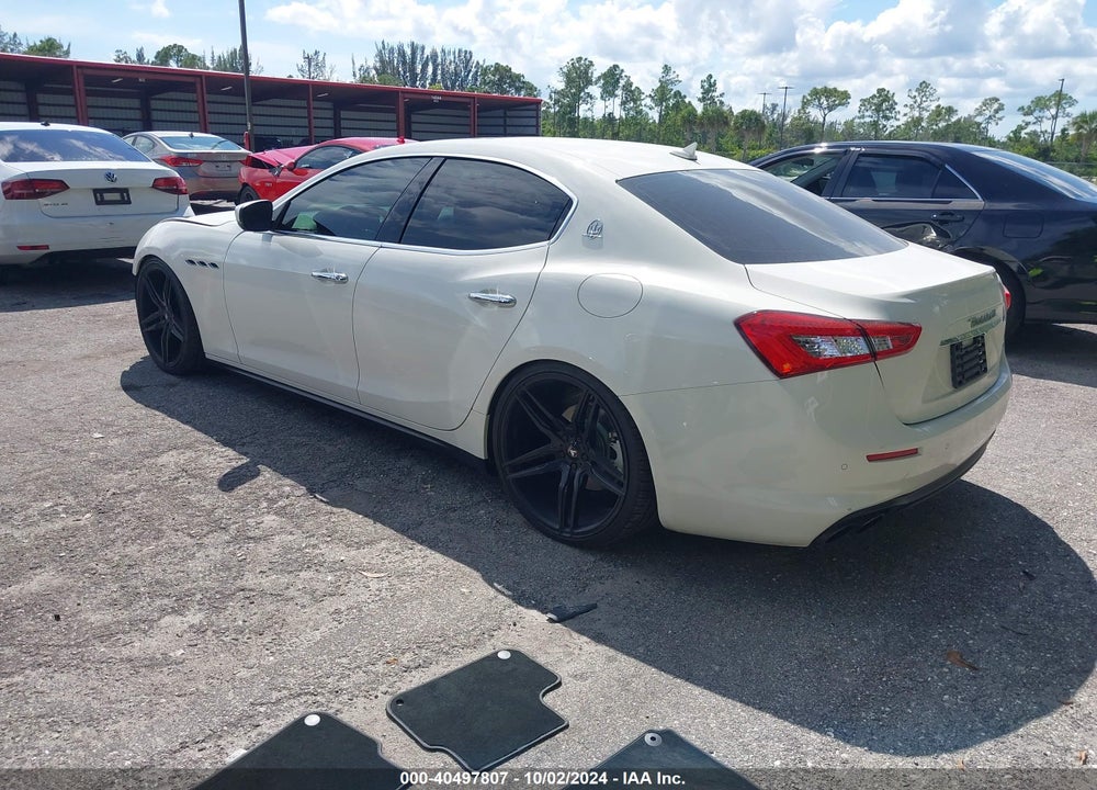 2019 MASERATI GHIBLI VIN: ZAM57XSA0K1311081