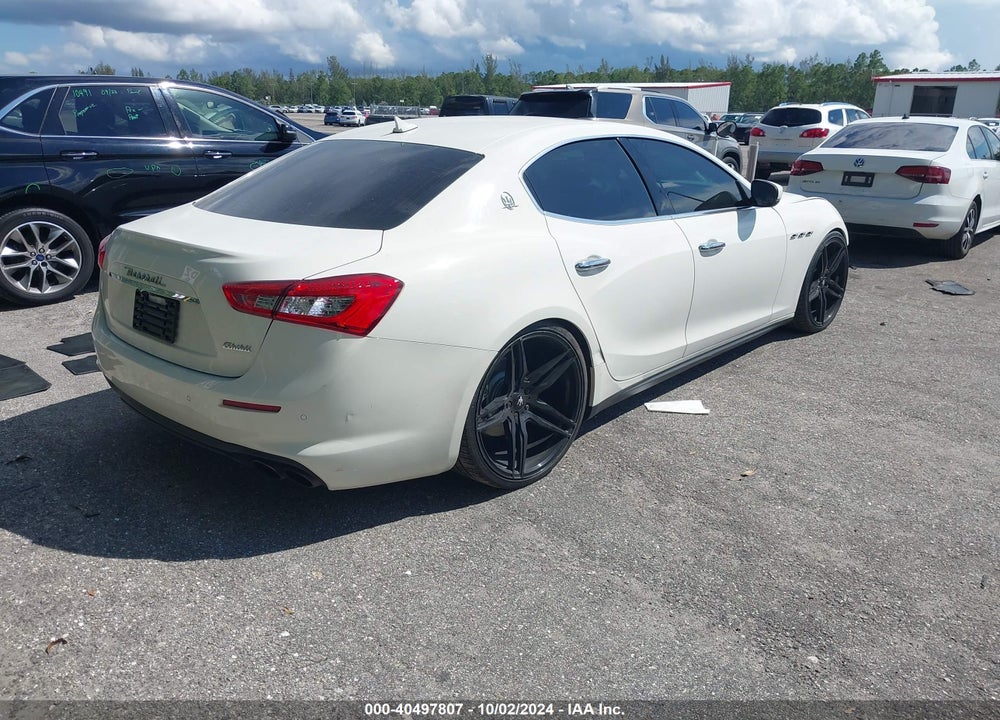2019 MASERATI GHIBLI VIN: ZAM57XSA0K1311081