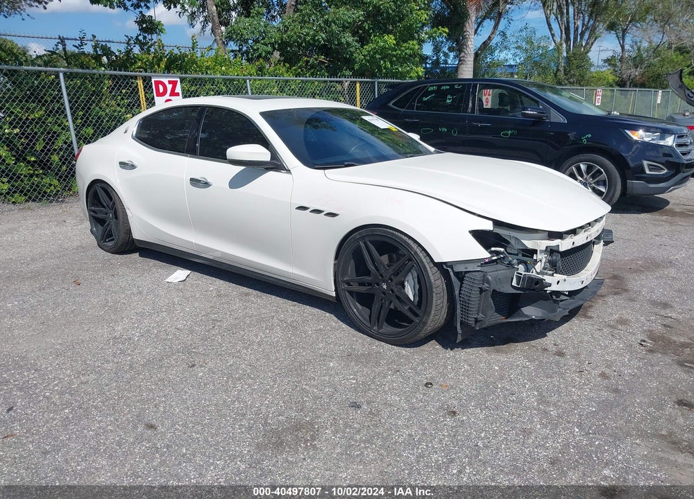 2019 MASERATI GHIBLI VIN: ZAM57XSA0K1311081
