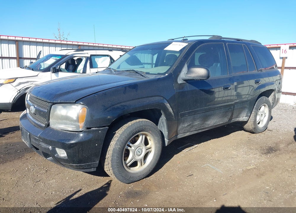 2008 CHEVROLET TRAILBLAZER LT VIN: 1GNDT13S782166065