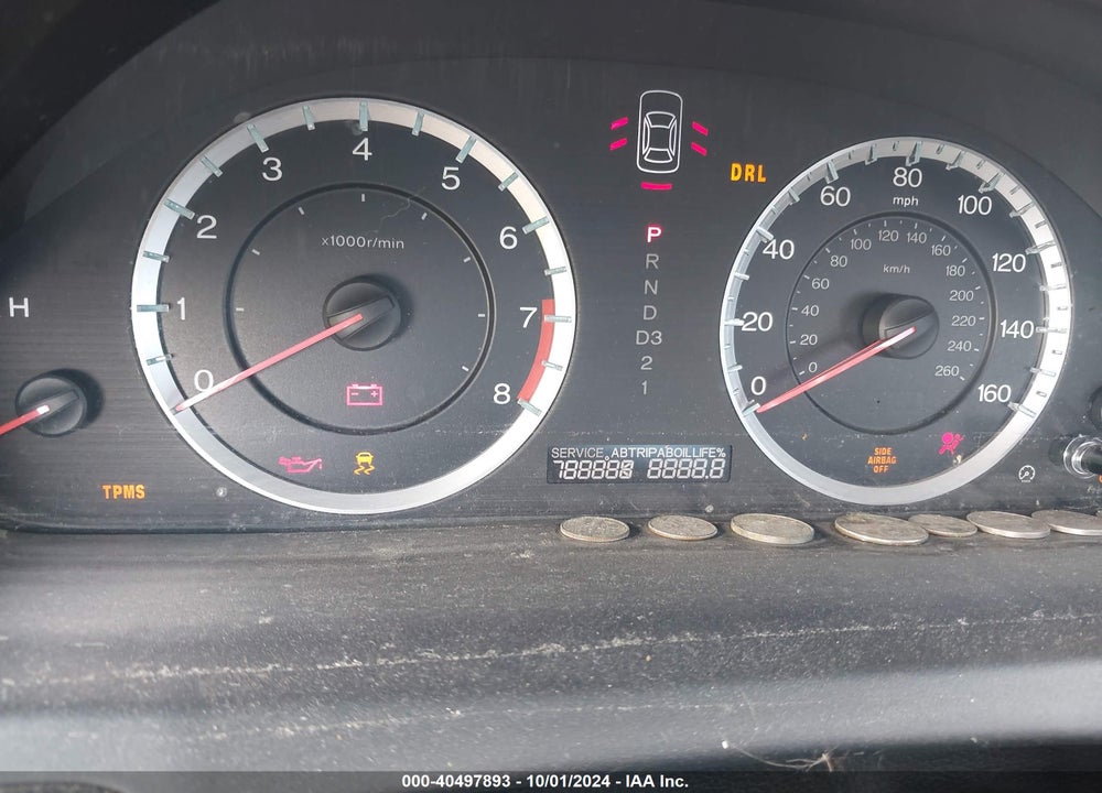 2011 HONDA ACCORD 3.5 EX-L VIN: 5KBCP3F82BB001812