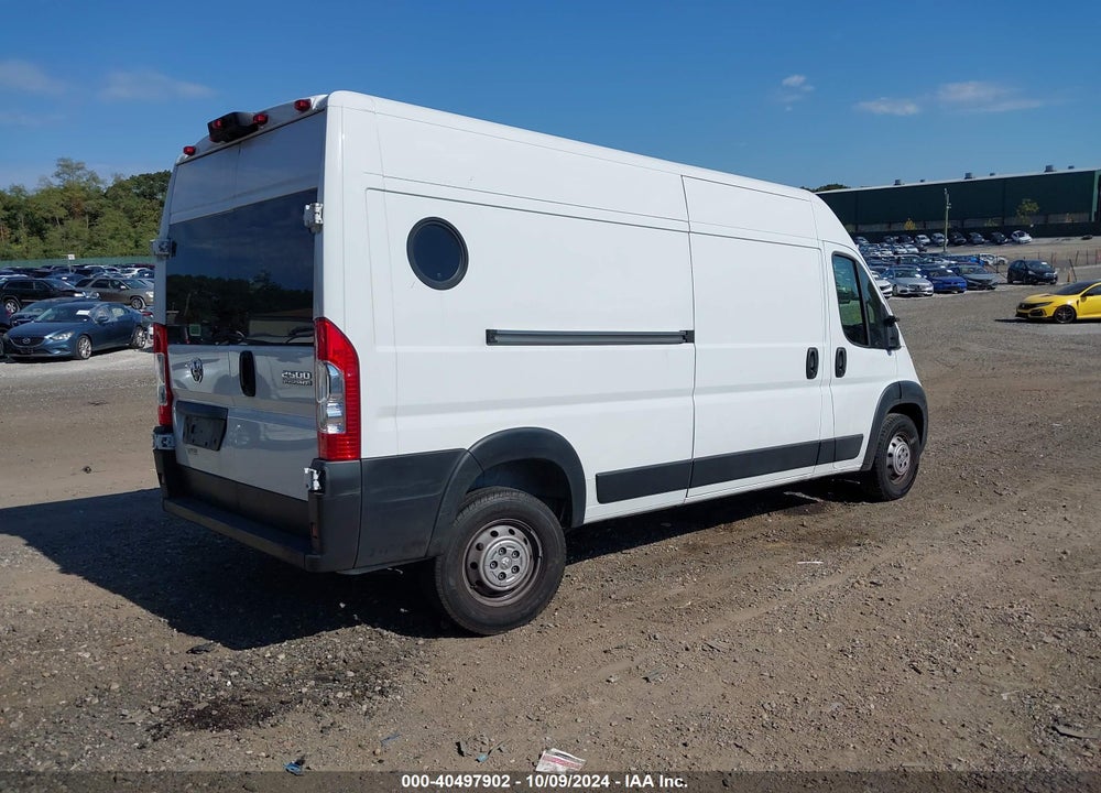 2023 RAM PROMASTER 2500 HIGH ROOF 159 WB VIN: 3C6LRVDG2PE553510