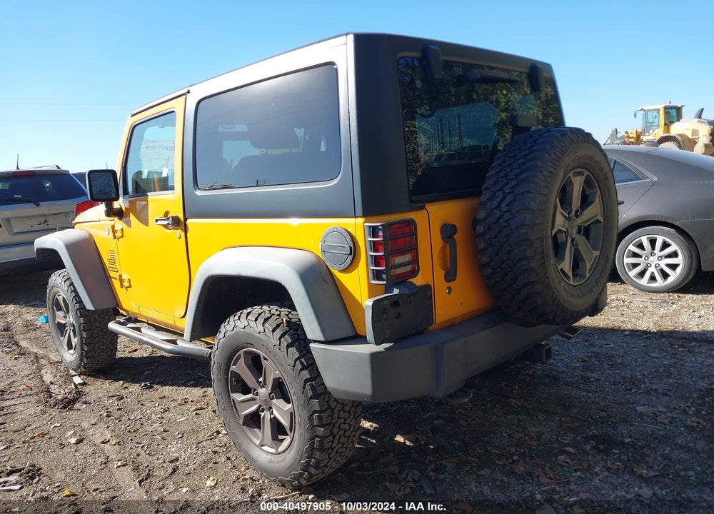 2012 JEEP WRANGLER SPORT VIN: 1C4AJWAG9CL119944