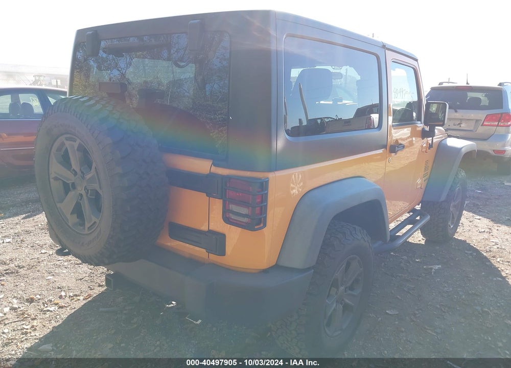 2012 JEEP WRANGLER SPORT VIN: 1C4AJWAG9CL119944
