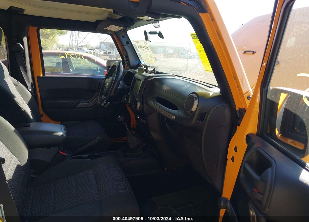 2012 JEEP WRANGLER SPORT VIN: 1C4AJWAG9CL119944