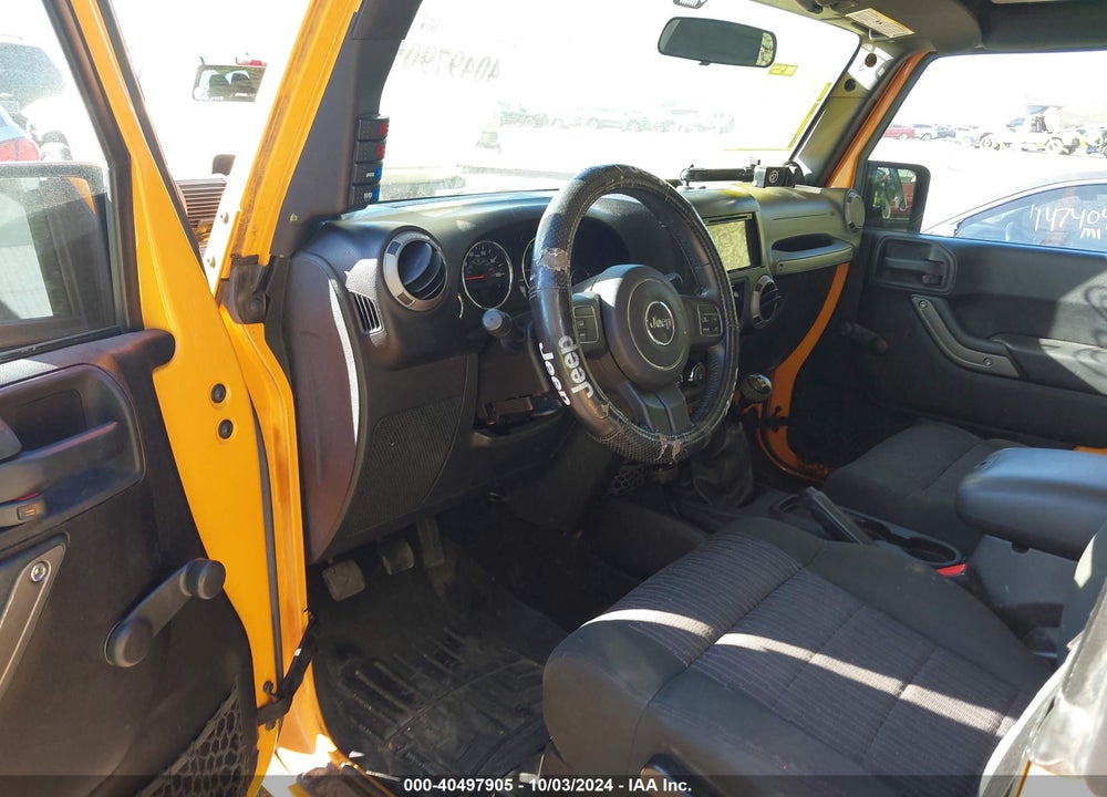2012 JEEP WRANGLER SPORT VIN: 1C4AJWAG9CL119944