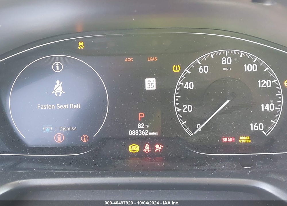 2020 HONDA ACCORD SPORT 2.0T VIN: 1HGCV2F36LA004971