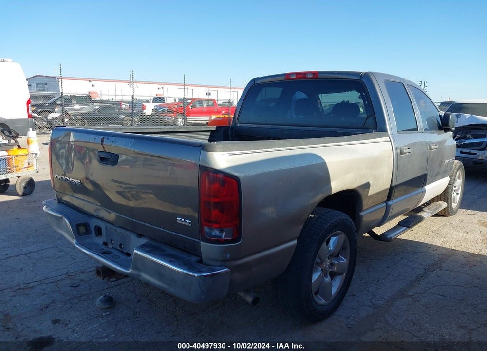 2004 DODGE RAM 1500 SLT/LARAMIE VIN: 1D7HA18N74S678315