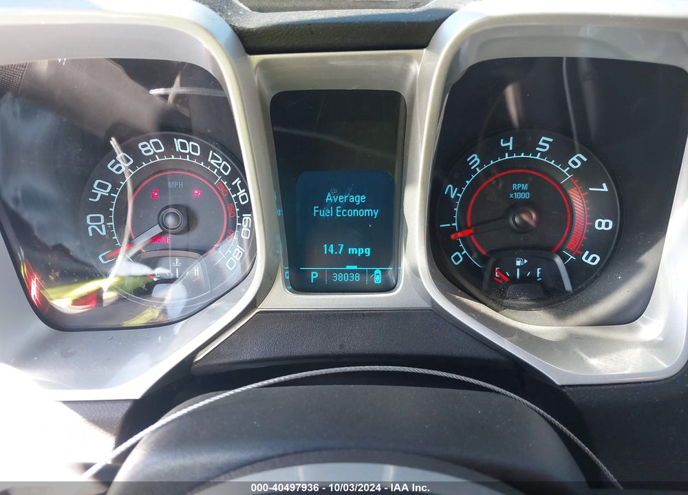 2011 CHEVROLET CAMARO 1SS VIN: 2G1FJ1EJ2B9108278