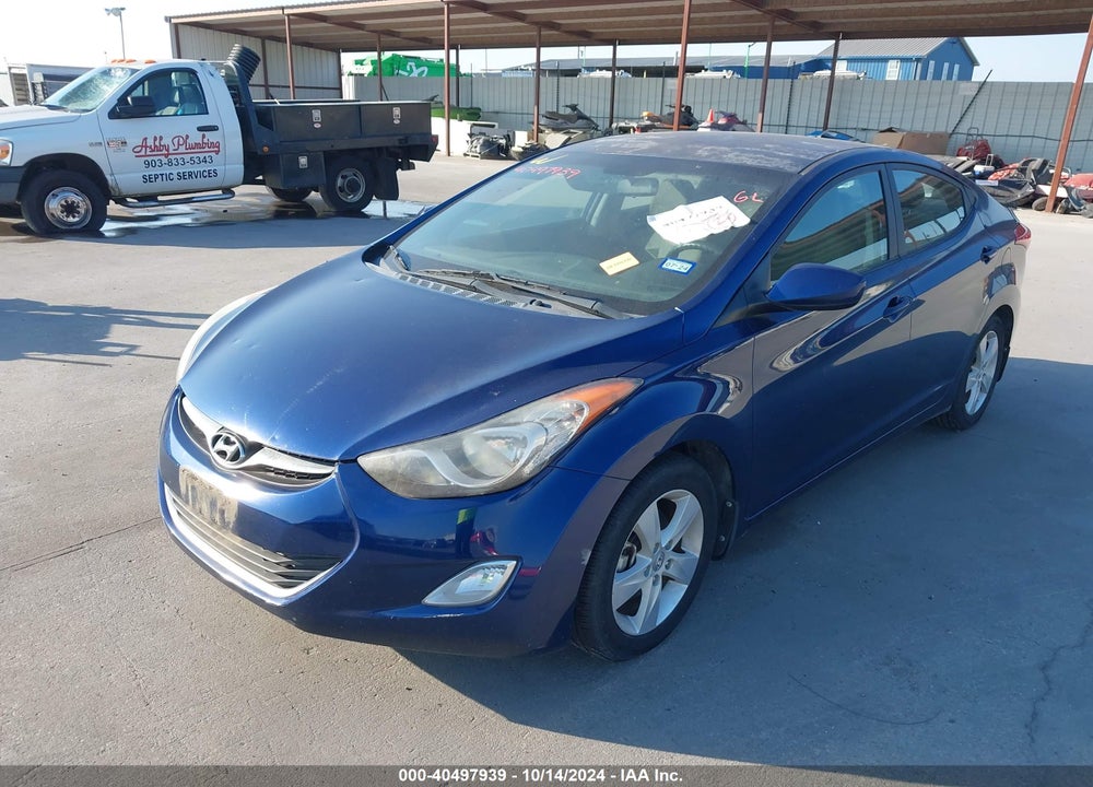 2013 HYUNDAI ELANTRA GLS VIN: KMHDH4AE5DU566340