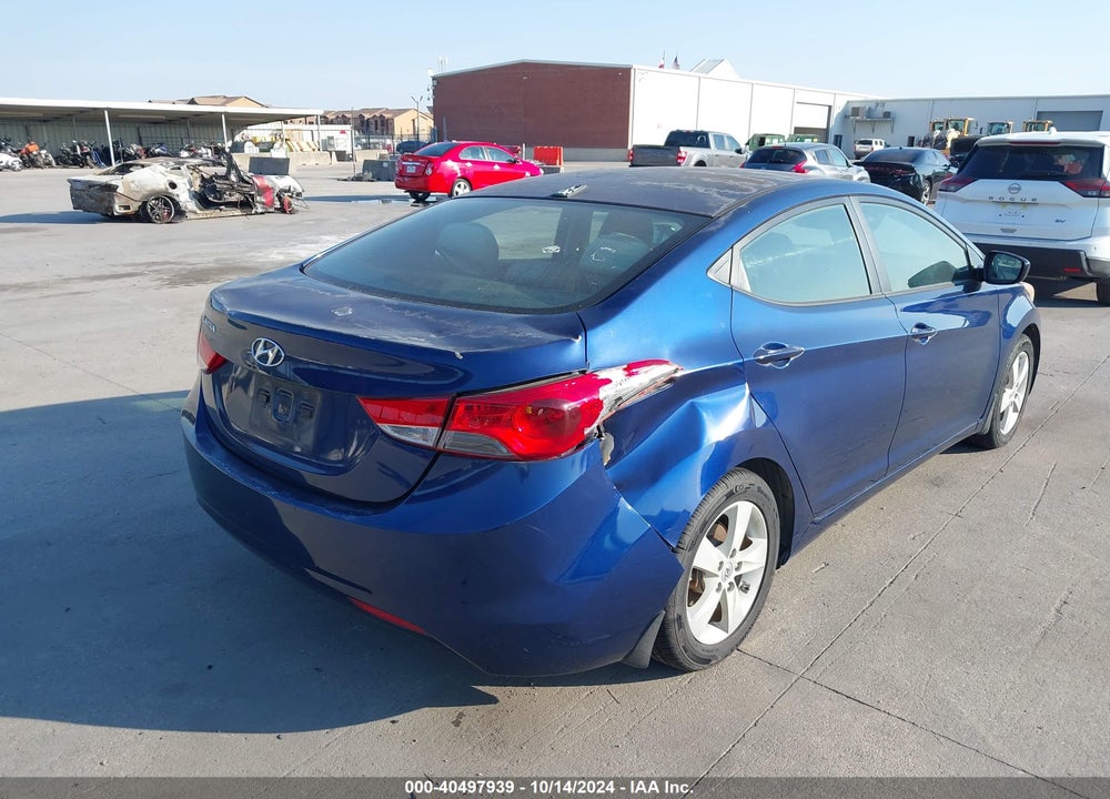 2013 HYUNDAI ELANTRA GLS VIN: KMHDH4AE5DU566340