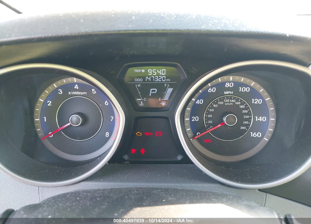 2013 HYUNDAI ELANTRA GLS VIN: KMHDH4AE5DU566340