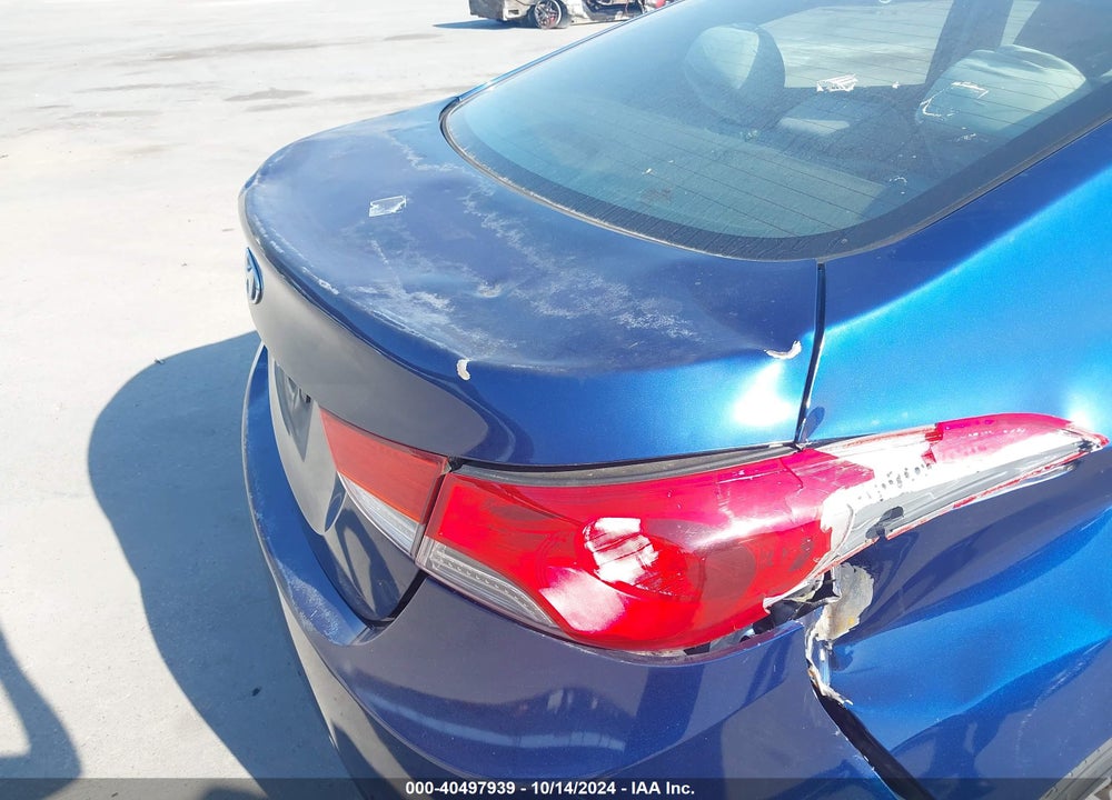 2013 HYUNDAI ELANTRA GLS VIN: KMHDH4AE5DU566340