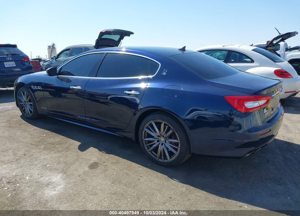 2019 MASERATI QUATTROPORTE S Q4 GRANLUSSO VIN: ZAM56YRL0K1337468