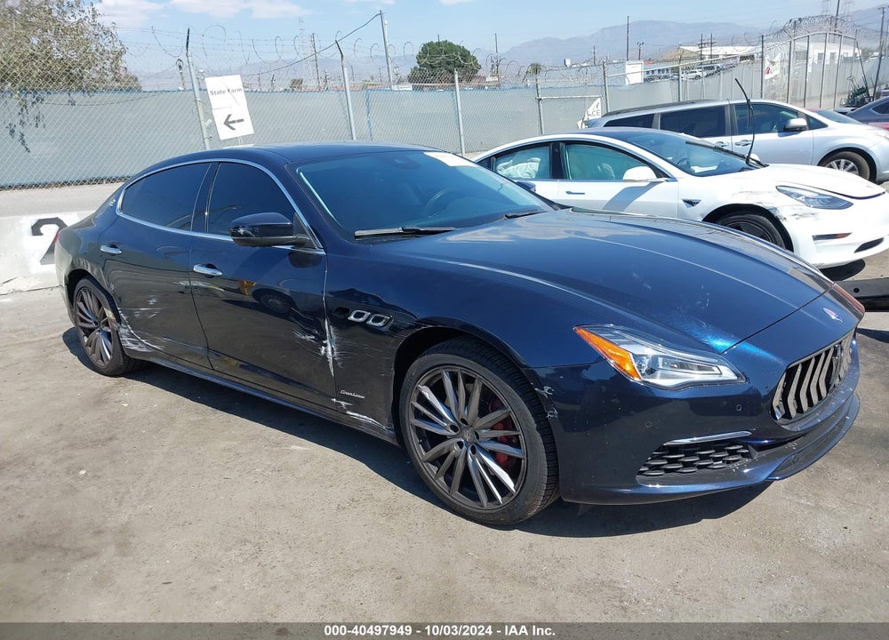 2019 MASERATI QUATTROPORTE S Q4 GRANLUSSO VIN: ZAM56YRL0K1337468
