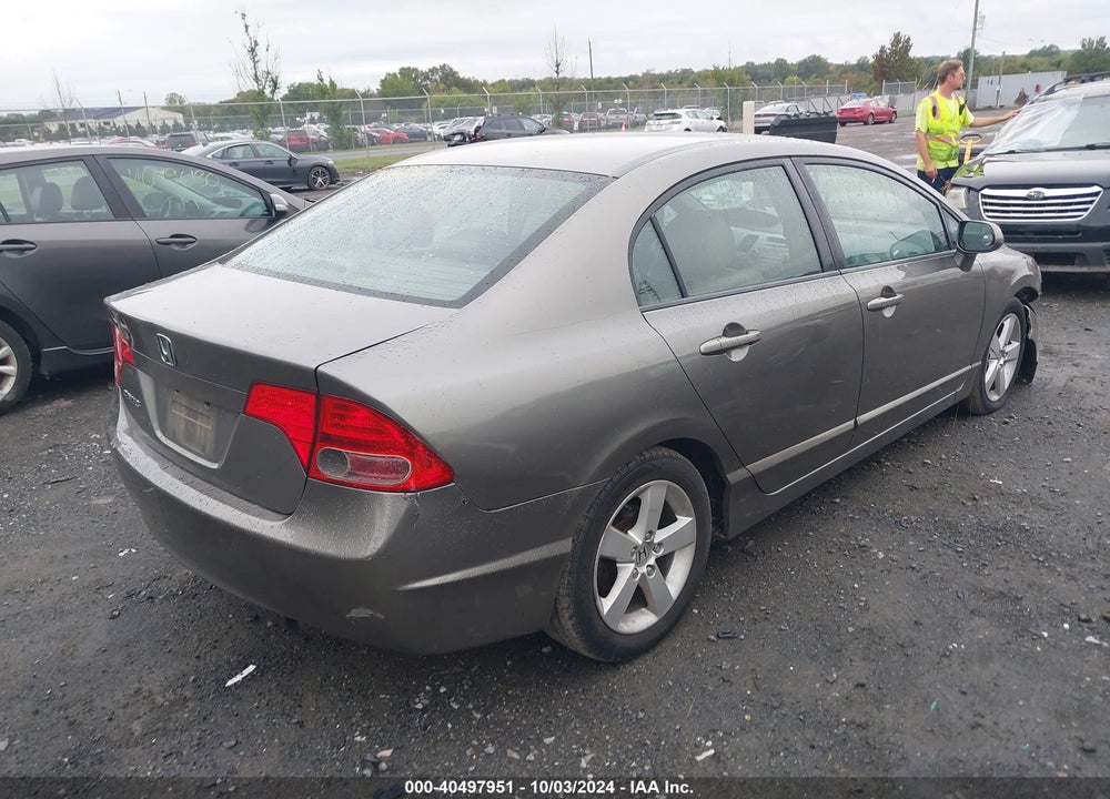 2008 HONDA CIVIC EX-L VIN: 2HGFA16968H320841