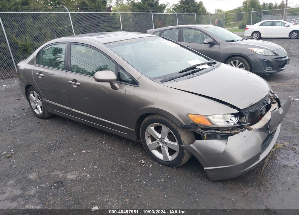 2008 HONDA CIVIC EX-L VIN: 2HGFA16968H320841