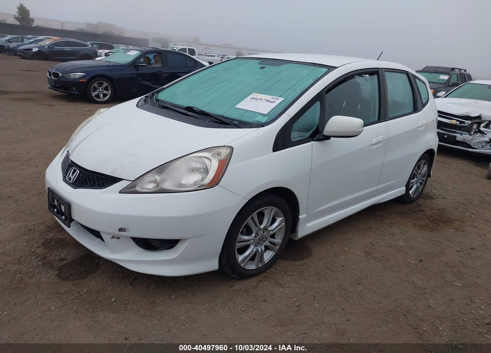 2009 HONDA FIT SPORT VIN: JHMGE88499C002409