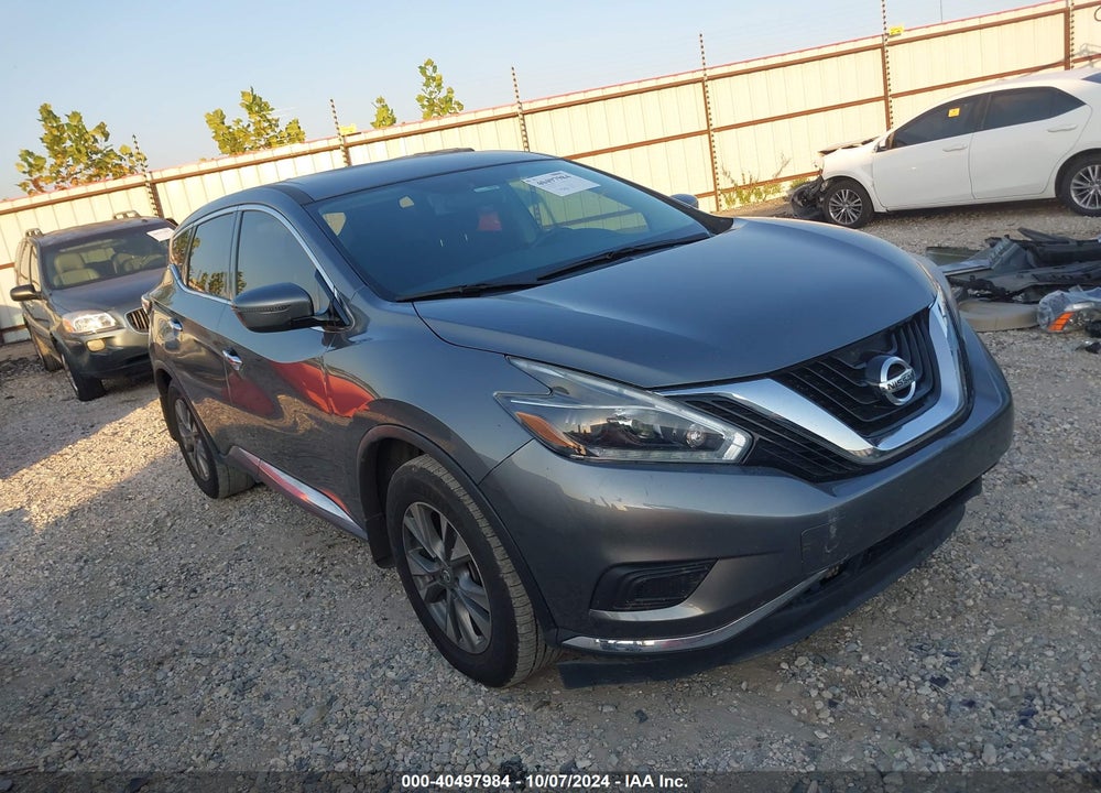2018 NISSAN MURANO S VIN: 5N1AZ2MG4JN157690