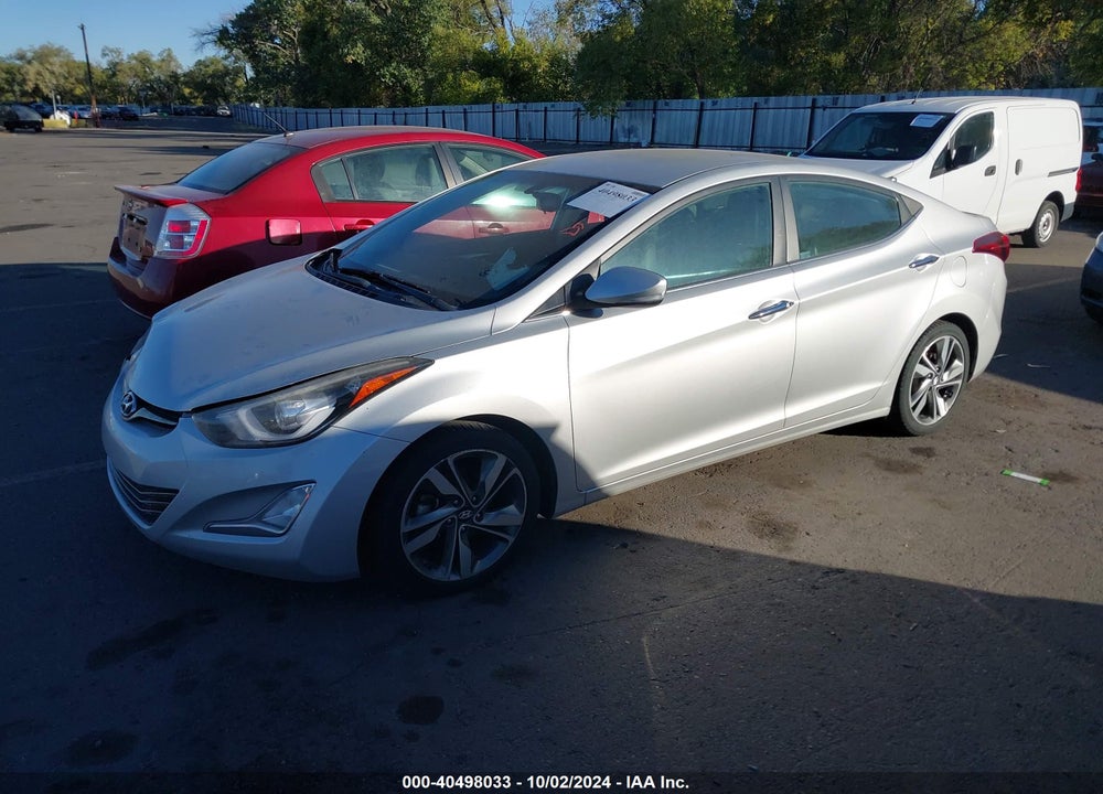 2015 HYUNDAI ELANTRA LIMITED VIN: 5NPDH4AE2FH602907