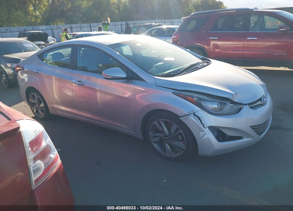 2015 HYUNDAI ELANTRA LIMITED VIN: 5NPDH4AE2FH602907