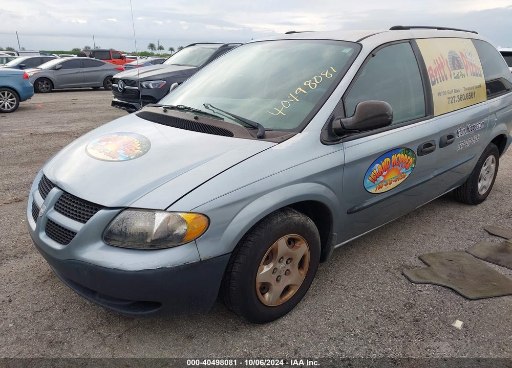 2003 DODGE CARAVAN SE VIN: 1D4GP25343B143523
