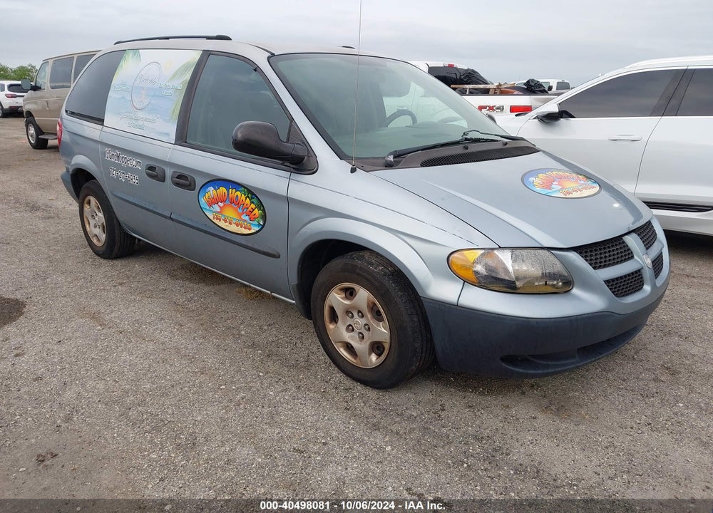 2003 DODGE CARAVAN SE VIN: 1D4GP25343B143523