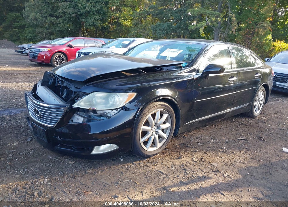 2007 LEXUS LS 460 VIN: JTHBL46F875045055