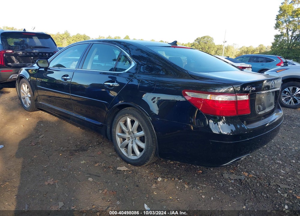 2007 LEXUS LS 460 VIN: JTHBL46F875045055