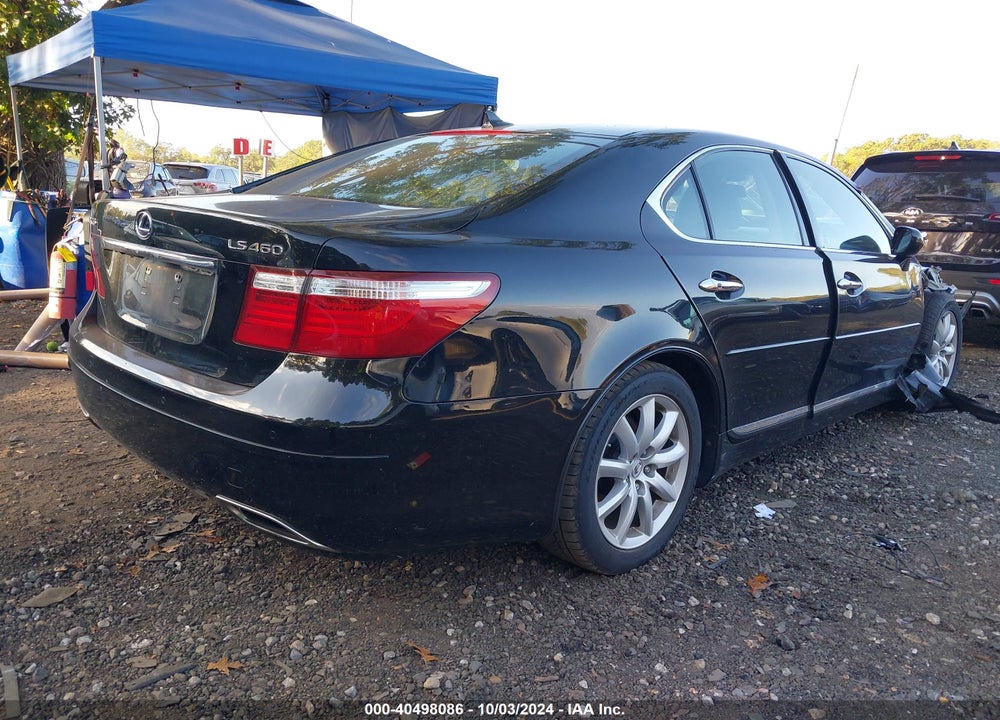 2007 LEXUS LS 460 VIN: JTHBL46F875045055