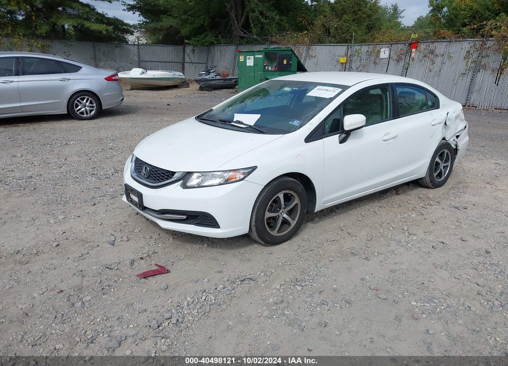 2015 HONDA CIVIC SE VIN: 19XFB2F72FE272165