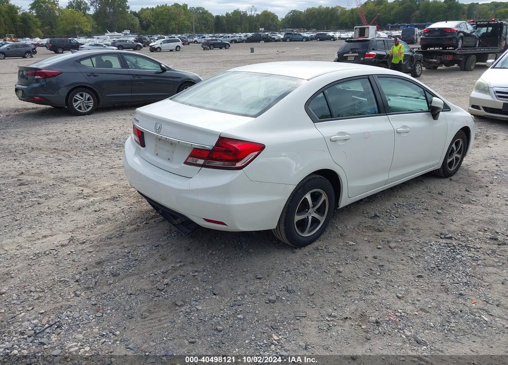 2015 HONDA CIVIC SE VIN: 19XFB2F72FE272165