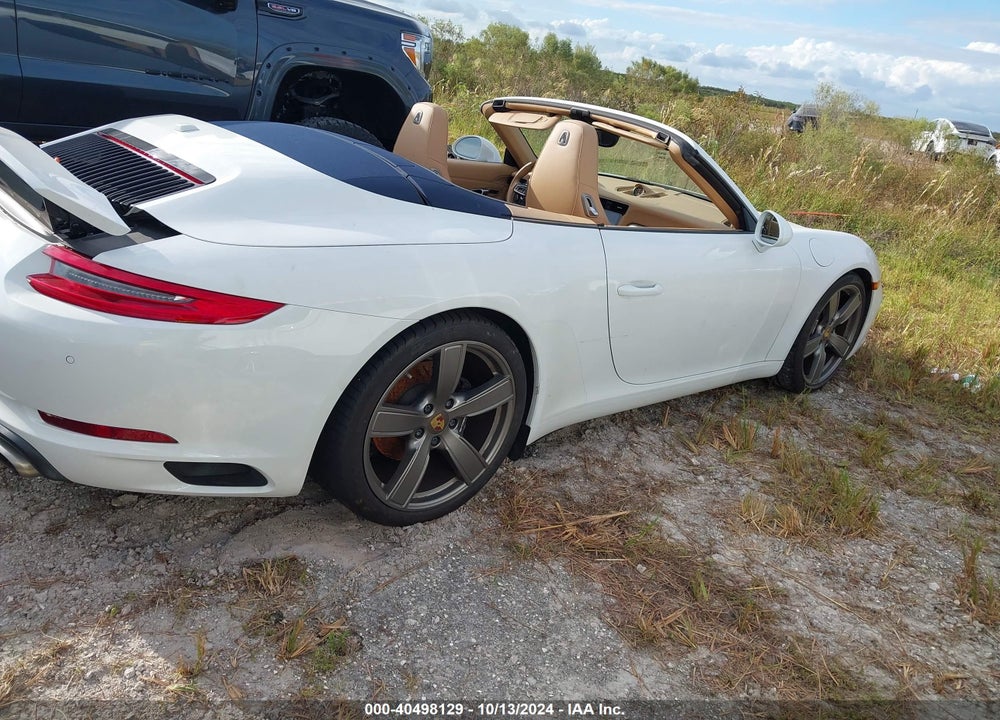 2017 PORSCHE 911 CARRERA VIN: WP0CA2A93HS141681