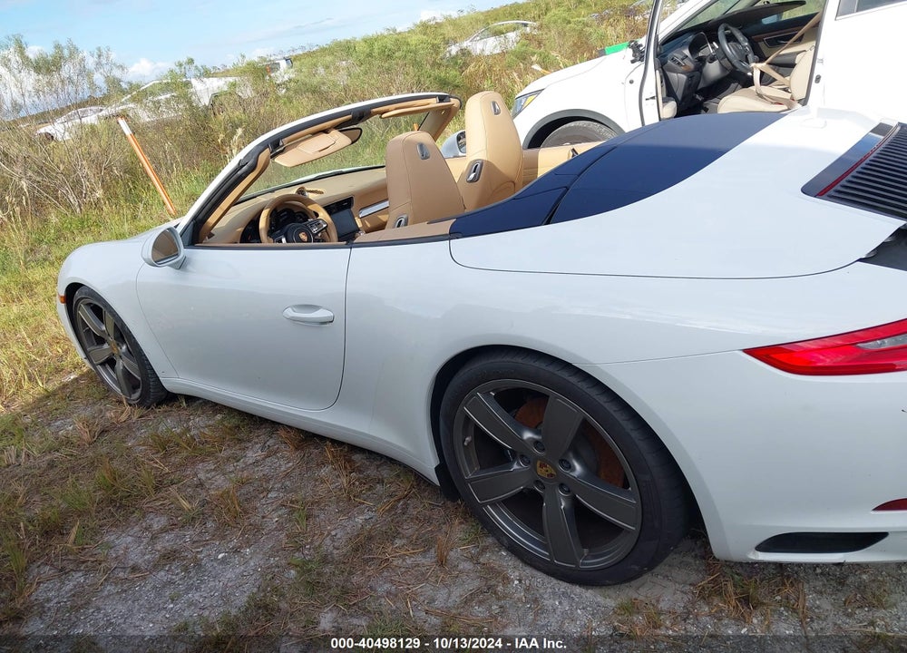 2017 PORSCHE 911 CARRERA VIN: WP0CA2A93HS141681