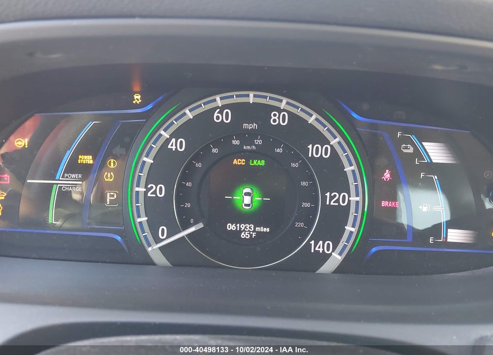 2017 HONDA ACCORD HYBRID VIN: JHMCR6F30HC000113