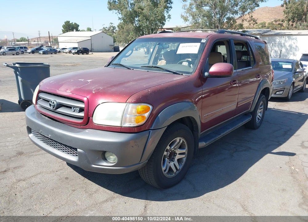 2004 TOYOTA SEQUOIA SR5 V8 VIN: 5TDZT34A44S228587