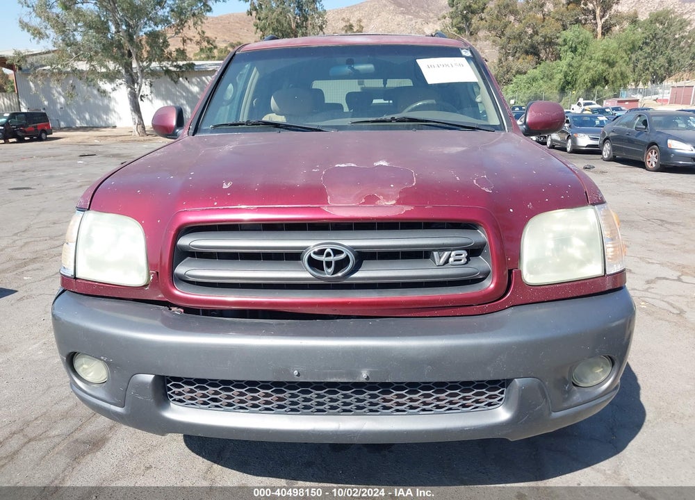 2004 TOYOTA SEQUOIA SR5 V8 VIN: 5TDZT34A44S228587